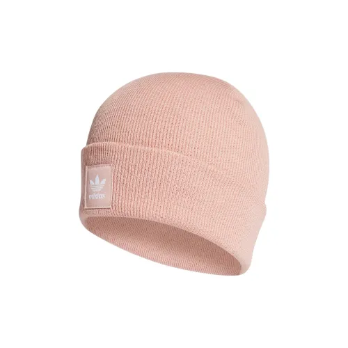 Adidas Акрил Трикотажная ткань Шапки-бини Унисекс Розовый
