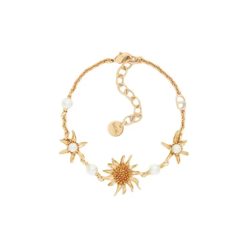 DIOR Металл Браслеты Женские Золото