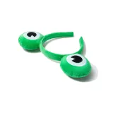 Большой ободок с узором "Big Eye", травяного зеленого цвета