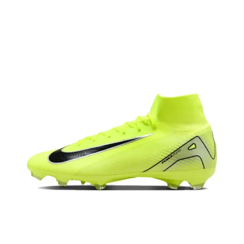 Nike Mercurial Superfly Slip-resistant Abrasion-resistant Football Cleats Unisex Green Найк Меркуриал Суперфлай Противоскользящие Устойчивые к истиранию Футбольные бутсы Унисекс Зеленый