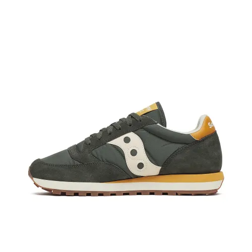 Saucony Jazz Original Slip-Resistant Abrasion-Resistant Low Top Casual Shoes Unisex Green Сaucony Jazz Original Противоскользящий Устойчивый к Износу Низкий Топ Повседневная Обувь Унисекс Зеленый