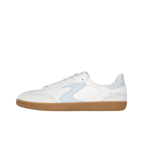 Skechers Низкий Топ Повседневная Обувь Женская Белая Синяя