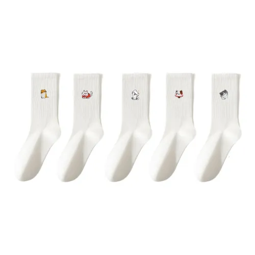 MIIOW Носки Crew Женские упаковка из 5 пар