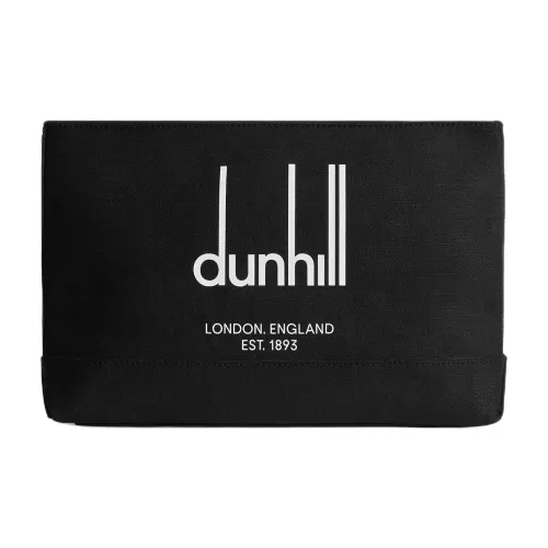 Dunhill Canvas Clutch Men's Black