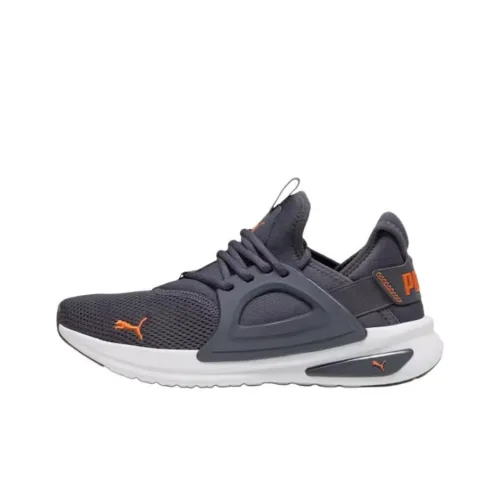 Enzo X PUMA Softride Enzo Evo Slip-resistant Abrasion-resistant Low Top Беговые кроссовки Unisex Серый Оранжевый