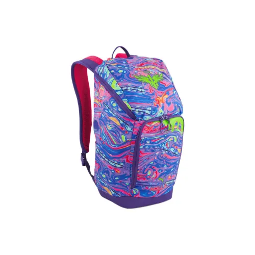 PUMA LAMELO BALL Collaboration Polyester Backpack Regular Women's Pink Gecko Green