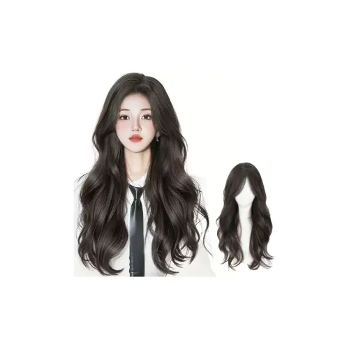 YOUXI Длинные волосы большая волна завивка женский парик