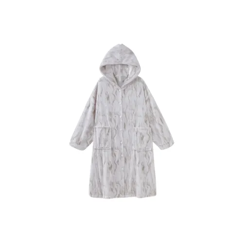 OEING Серый Женские Банные халаты