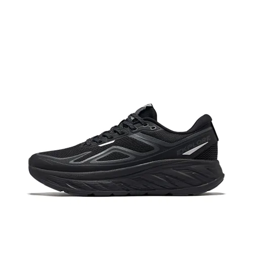 Erke Беговые кроссовки Low Top Глубокий черный Мужской