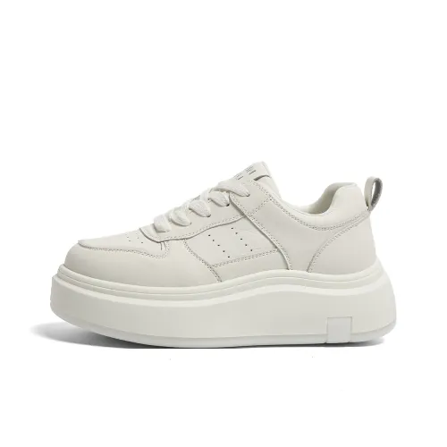 HUANQIU Противоскользящие и износостойкие кроссовки для скейтбординга с низким верхом увеличивающие высоту женские