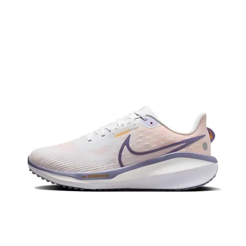 Nike Air Zoom Vomero 17 Low Топ Повседневный Тренировки Городской Коммутирование Беговые кроссовки Женские Белый Фиолетовый