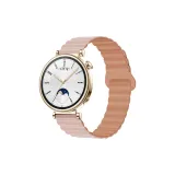 Розовый & Розово-серый/2 Магнитный Силикон