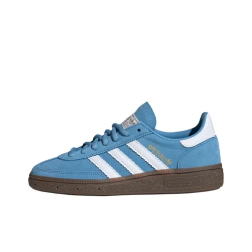 Adidas Originals HANDBALL SPEZIAL Низкий Топ Детский Скейтбординг Светло-Синий
