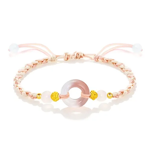 LINGJIE Цветное стекло Нефритовые браслеты Унисекс