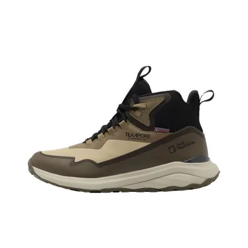 JACK WOLFSKIN Уличная обувь MID Топ Коричневый Мужской