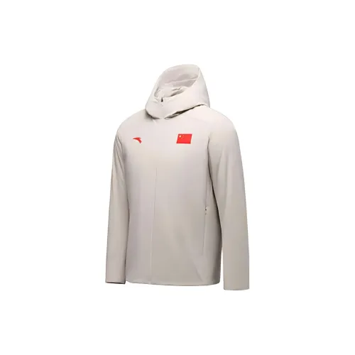 ANTA Sports Life Collection Пуховая куртка Мужская Chalk