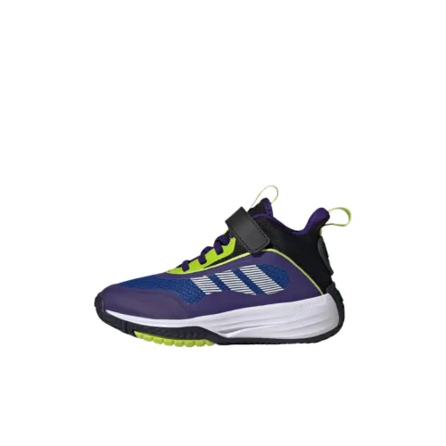 Adidas Детские баскетбольные кроссовки MID Топ Синий Kids