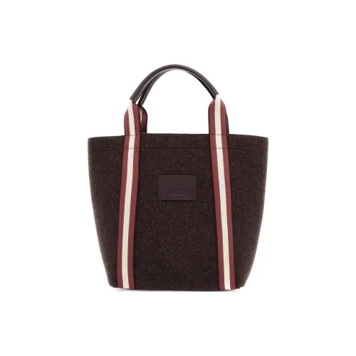 Anya Hindmarch Переработанная шерсть Войлок Тоут Сумка Сумка для покупок Сумка Женская Коричневая