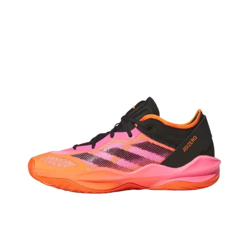 Adidas Adizero Select 2,0 Slip-Resistant Abrasion-Resistant Low-Top Баскетбольные кроссовки Мужские Розовые Черные