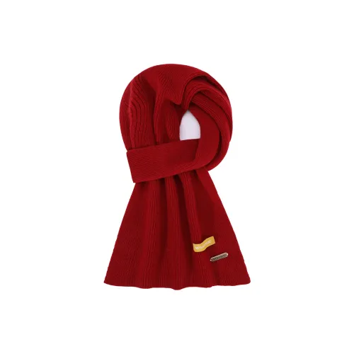 MITHAOL KUSC Шерсть Шарфы Женские Китайский Красный