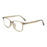 Холодный чайный коричневый-C17 & Защита от синего света, 0 диоптрий, плоская подошва, линзы