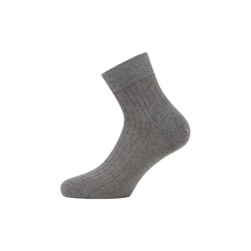 Ermenegildo Zegna 1 пачка серые мужские носки до икры MID