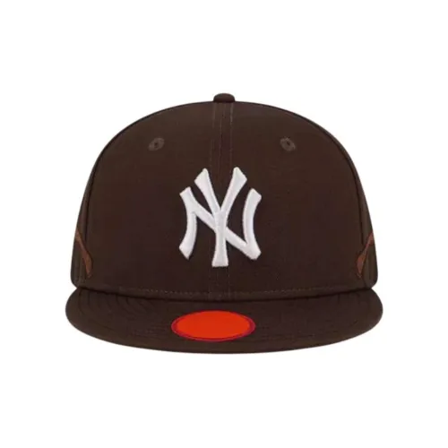 Кепки New Era унисекс коричневые