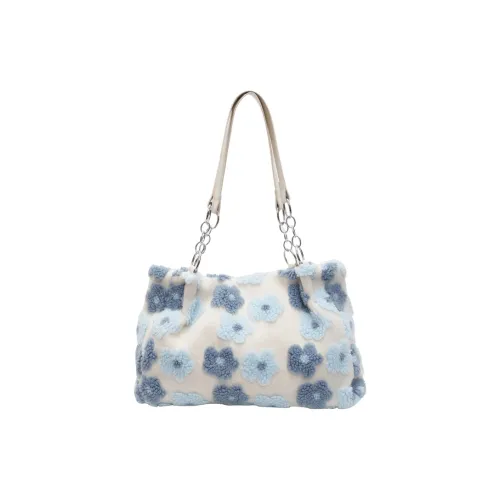 morellybear Искусственный мех Сумка Сумка через плечо Стандартная Женская Синий Розовый Фиолетовый