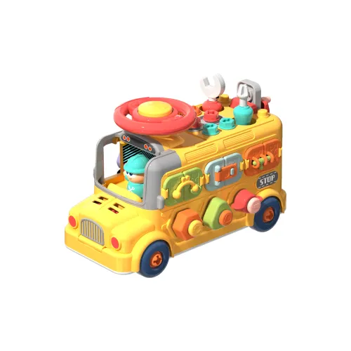 YISBRO Образовательные Ранние Ученические Шесть Сторон Многофункциональный Съемный Строительный Транспорт Автомобиль Игрушки