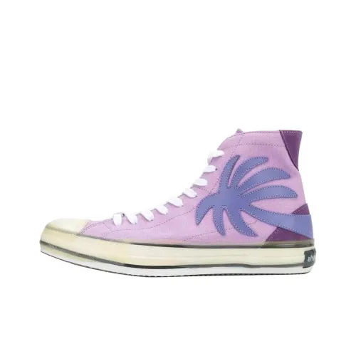 PALM ANGELS Высокие кроссовки для скейтбординга мужские фиолетовые