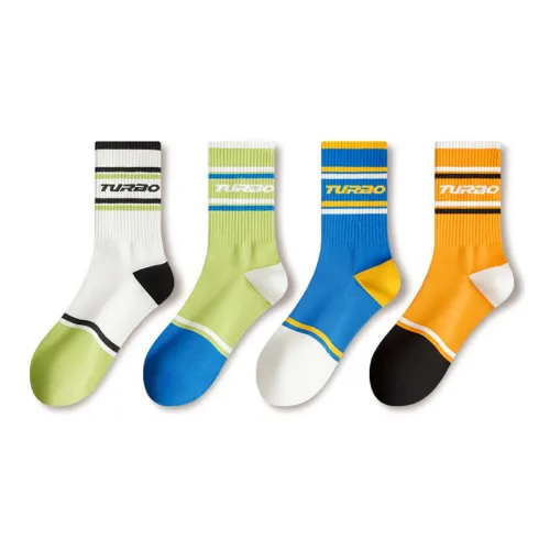 JIAZINI Беговые носки Мужские упаковка из 4 штук