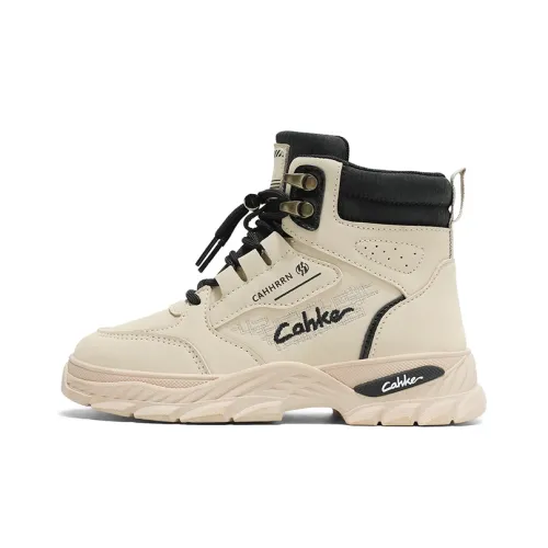 VanCamel Детские кожаные сапоги High Top Kids