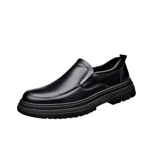Medd Мужские повседневные туфли Low Топ Черный Slip On Мужской