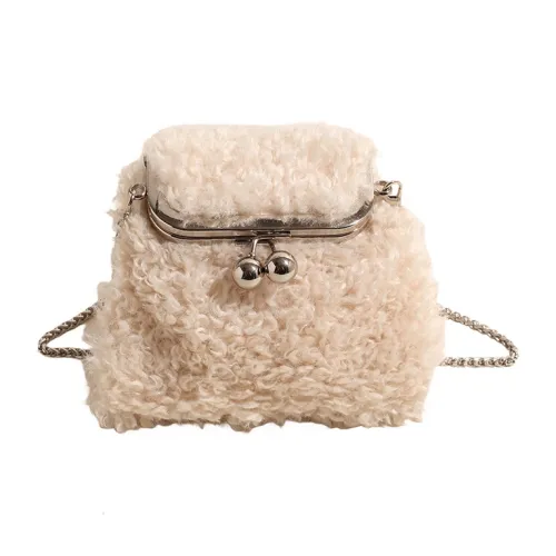 JIANMU Шерпа Сумка через плечо Стандартная Женская Многоцветная