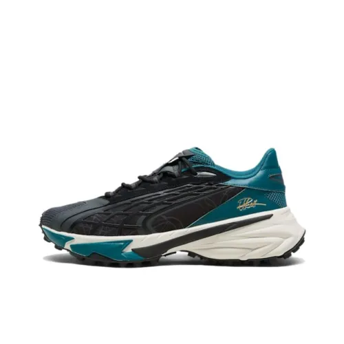 PUMA Spire Low Топ Повседневная обувь Унисекс Черный Зеленый