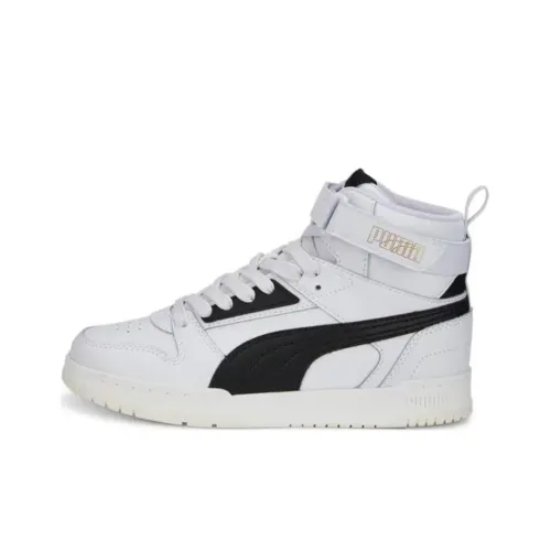 PUMA Высокий Топ Детские Скейтбординги Белый Подростки