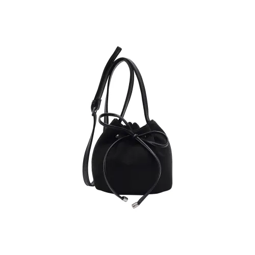 morellybear Замша Сумка через плечо Стандартная Женская Черная Светлый хаки Коричневый Кофейный