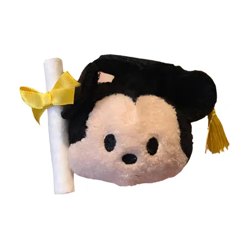Disney 2021 Graduation Season Cute Mickey Mouse Куклы Плюшевая кукла 10 см Высота Гонконгский Дисней