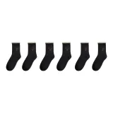 6 пар (черный)