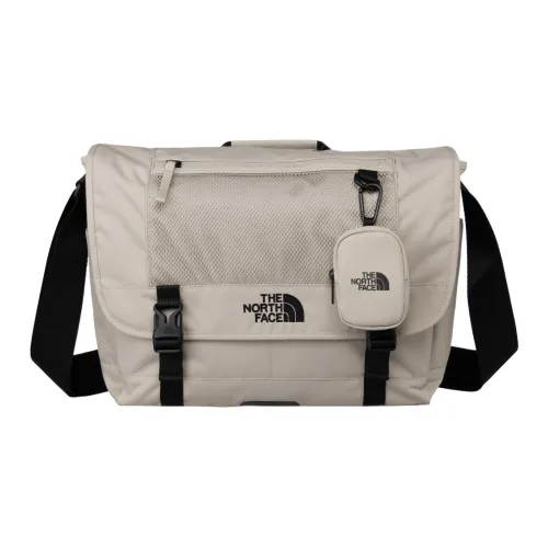 The North Face 15L Курьерская сумка Сумка через плечо Сумка для активного отдыха Полиэстер Светлый бежевый Унисекс