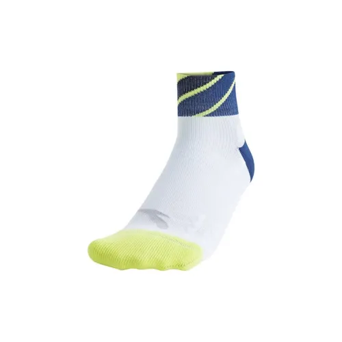 ANTA RUNNING Collection 1 шт Чисто белый/Темно-синий Унисекс Беговые носки