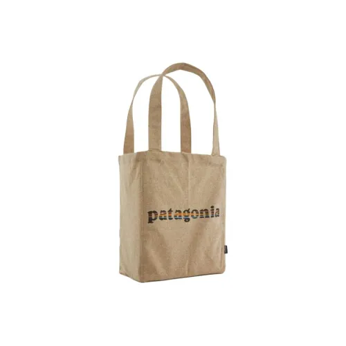 Patagonia 20L Тоут Сумка Сумка для покупок Сумка Сумка через плечо Переработанный полиэстер Светлый кофейный Унисекс