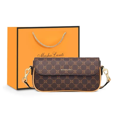 MashaLanti Сумки через плечо Темно-кофейный Женские
