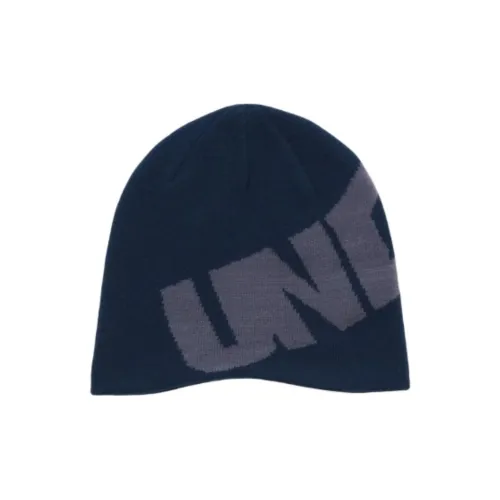 UNDEFEATED Акриловые шапки-бини унисекс средний серый