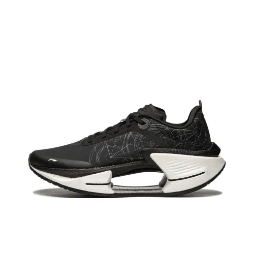 LINING Shadow 3 ESSENTIAL Амортизация Поддержка Отскок Низкий Топ Беговые кроссовки Мужской Черный