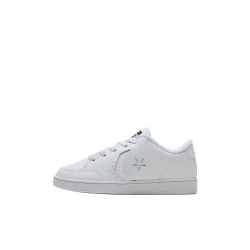 Converse Chuck Taylor All Star Детские Скейтбординги Низкие Белые Для Детей Дошкольный