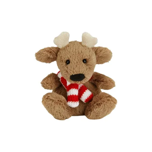 JELLYCAT Grand Платье UP Collection Tame Deer Кукла с украшениями Плюшевая кукла 10 см Рекомендуемая высота в сидячем положении