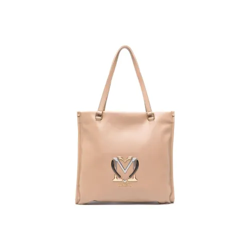 LOVE MOSCHINO Полиуретан Сумка через плечо Женская Бежевая