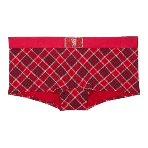 Victoria's Secret 1 Pack Red Plaid Women's Boxers