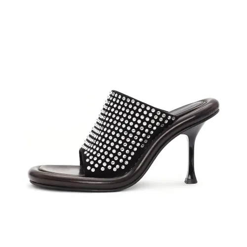 JW Anderson Стильные Сандалии Женские Черные